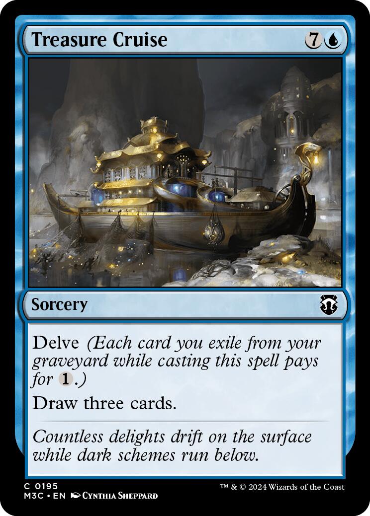 Treasure Cruise [Modern Horizons 3 Commander] | Yard's Games Ltd