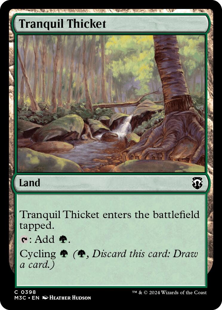 Tranquil Thicket [Modern Horizons 3 Commander] | Yard's Games Ltd