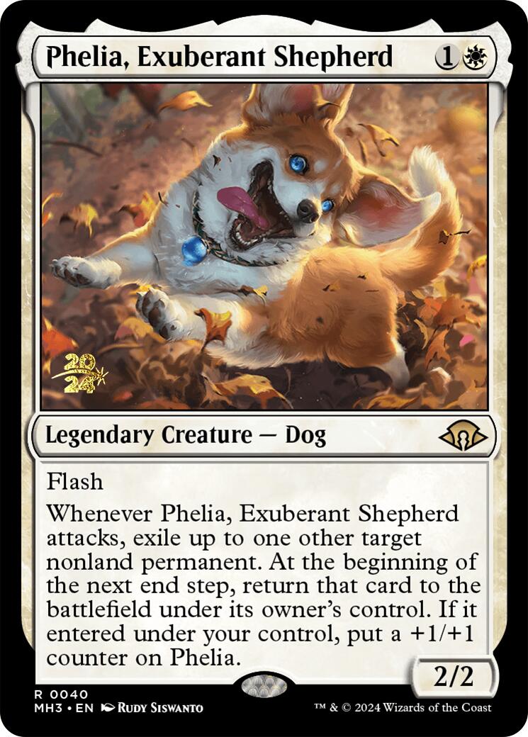 Phelia, Exuberant Shepherd [Modern Horizons 3 Prerelease Promos] | Yard's Games Ltd