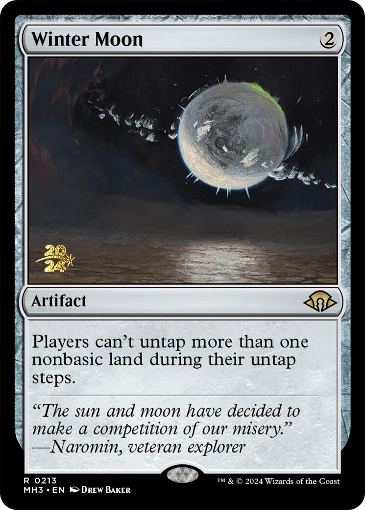 Winter Moon [Modern Horizons 3 Prerelease Promos] | Yard's Games Ltd