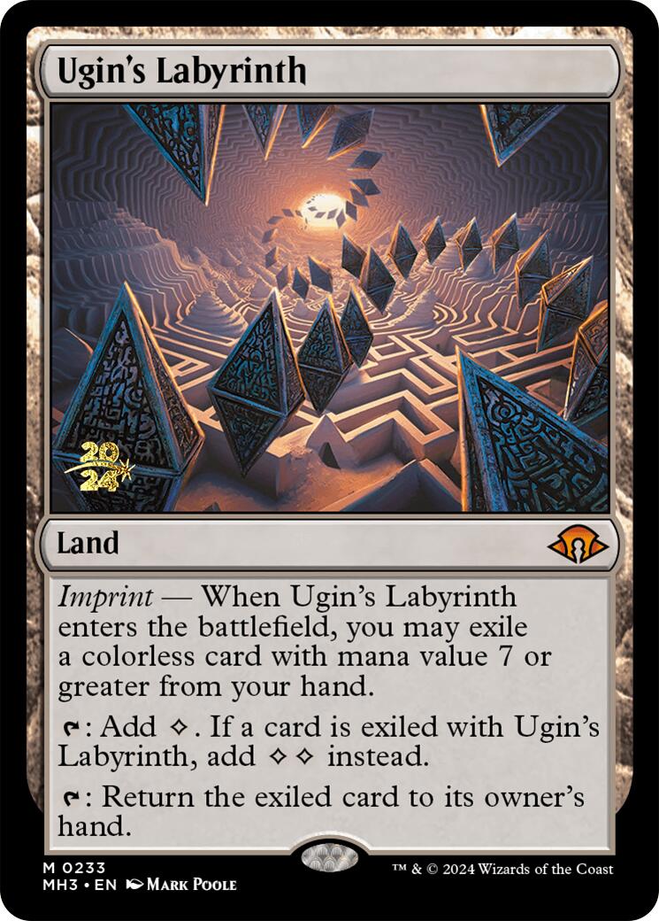 Ugin's Labyrinth [Modern Horizons 3 Prerelease Promos] | Yard's Games Ltd