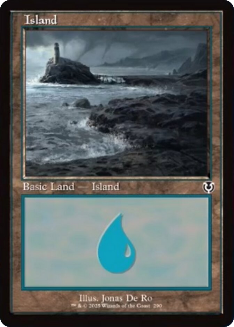 Island (290) (Retro Frame) [Innistrad Remastered] | Yard's Games Ltd