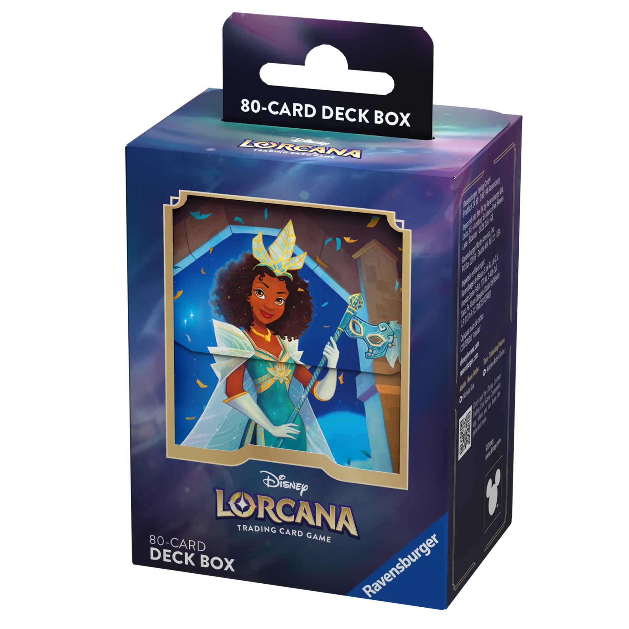 Disney Lorcana: Deck Box (Tiana - Celebrating Princess) | Yard's Games Ltd