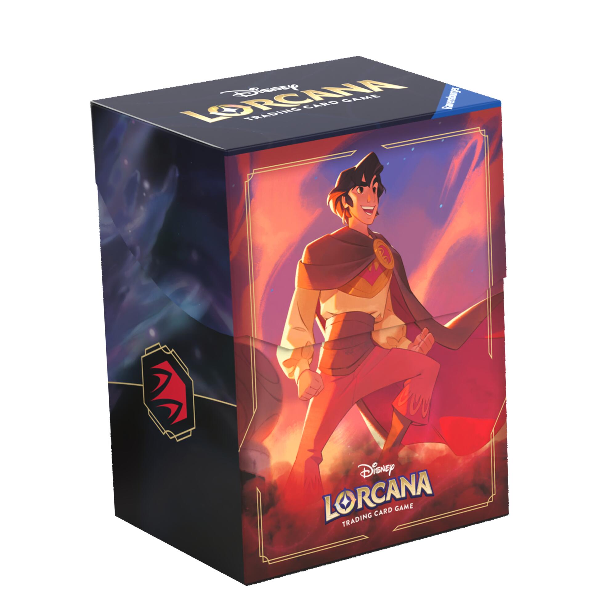 Disney Lorcana: Deck Box (Aladdin - Heroic Outlaw) | Yard's Games Ltd