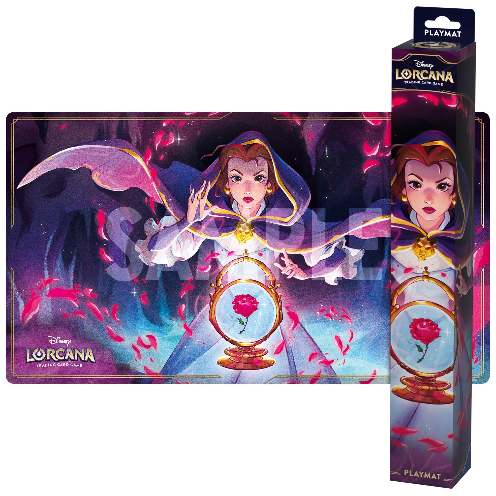 Disney Lorcana: Playmat (Belle - Accomplished Mystic) | Yard's Games Ltd