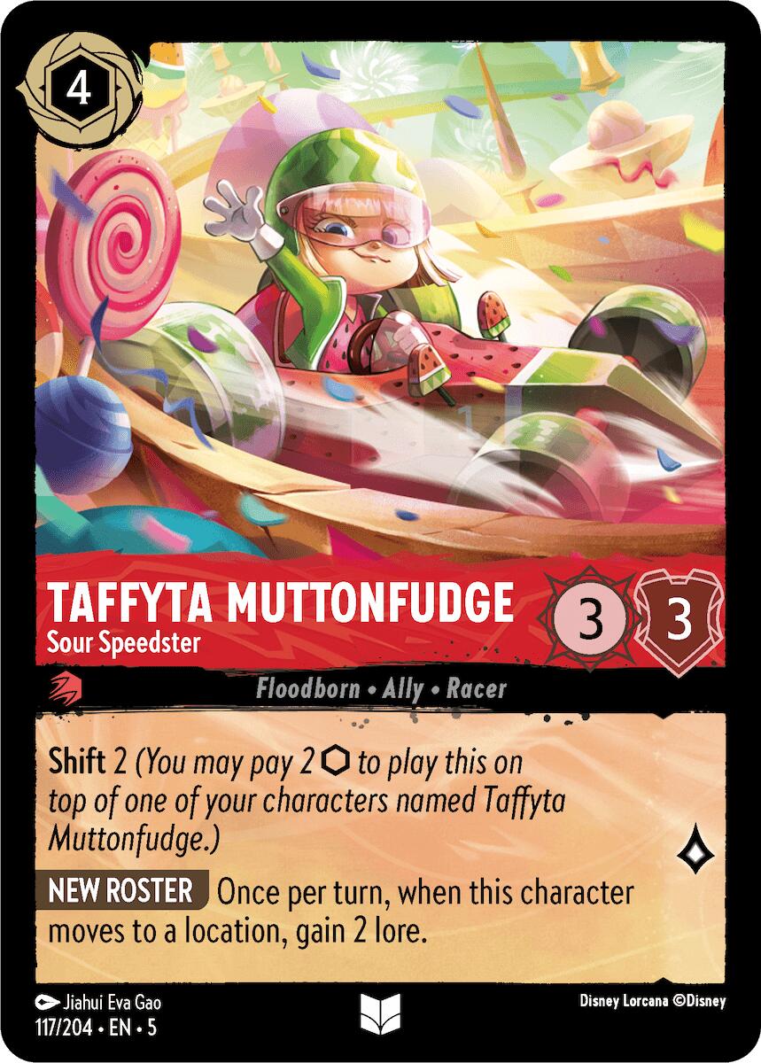 Taffyta Muttonfudge - Sour Speedster (117/204) [Shimmering Skies] | Yard's Games Ltd