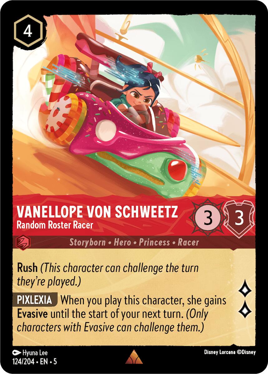 Vanellope von Schweetz - Random Roster Racer (124/204) [Shimmering Skies] | Yard's Games Ltd