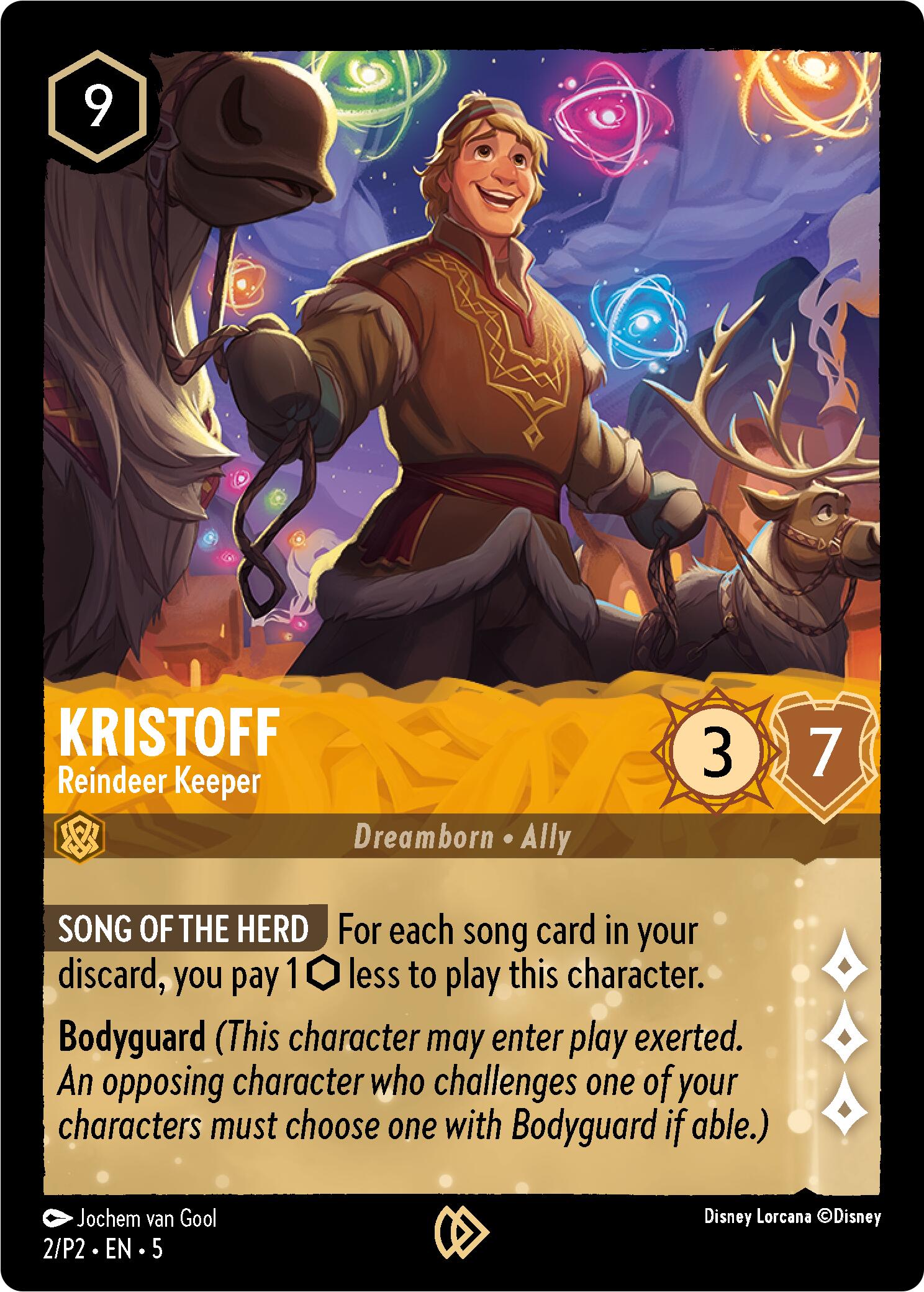 Kristoff - Reindeer Keeper (2) [Promo Cards] | Yard's Games Ltd