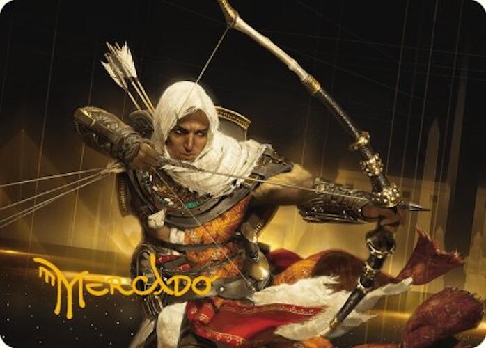 Bayek of Siwa Art Card (Gold-Stamped Signature) [Assassin's Creed Art Series] | Yard's Games Ltd