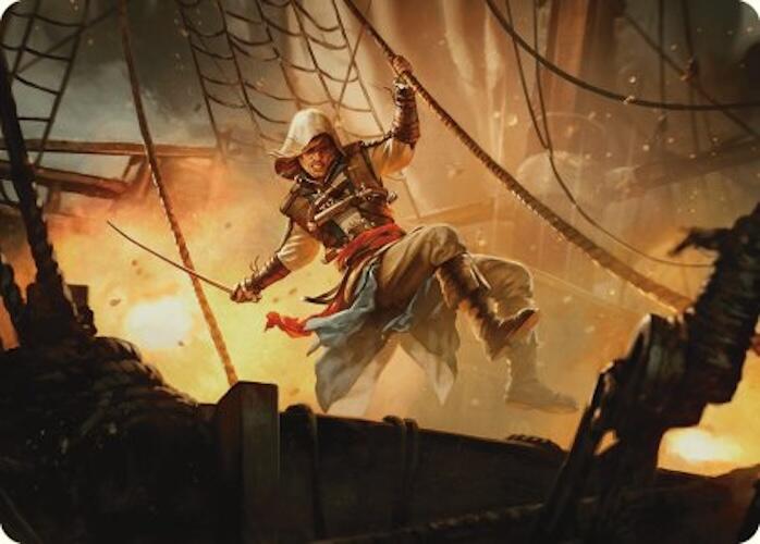 Edward Kenway Art Card [Assassin's Creed Art Series] | Yard's Games Ltd