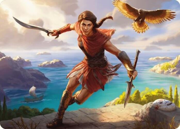 Kassandra, Eagle Bearer Art Card [Assassin's Creed Art Series] | Yard's Games Ltd