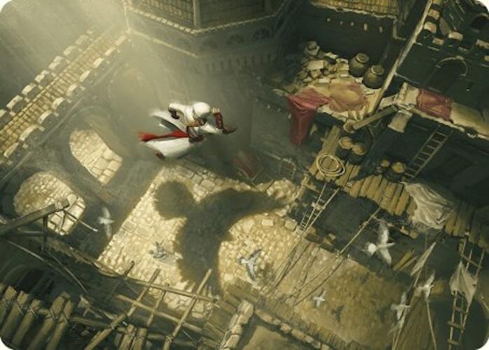 Rooftop Bypass Art Card [Assassin's Creed Art Series] | Yard's Games Ltd