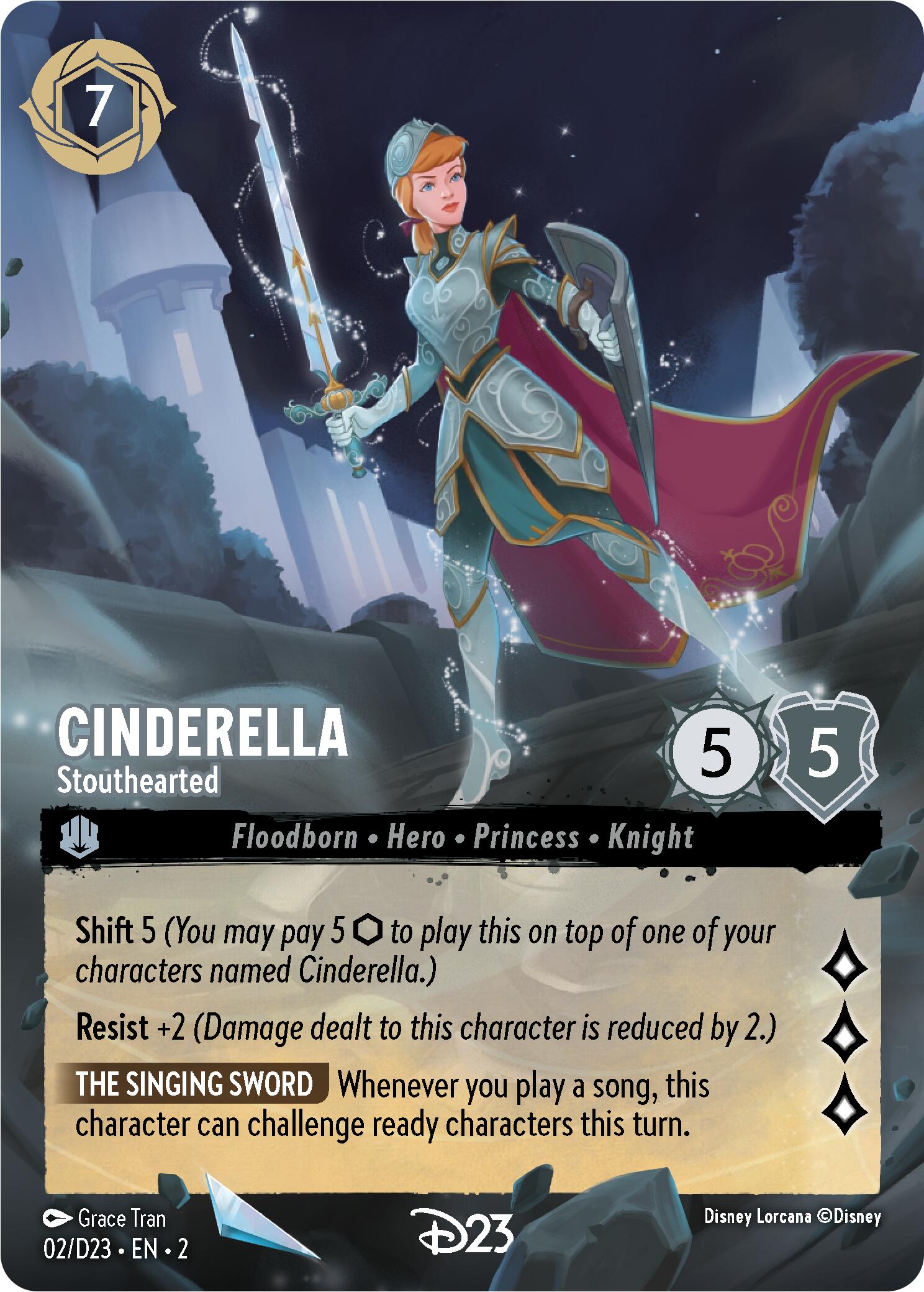 Cinderella - Stouthearted (2) [D23 Promos] | Yard's Games Ltd