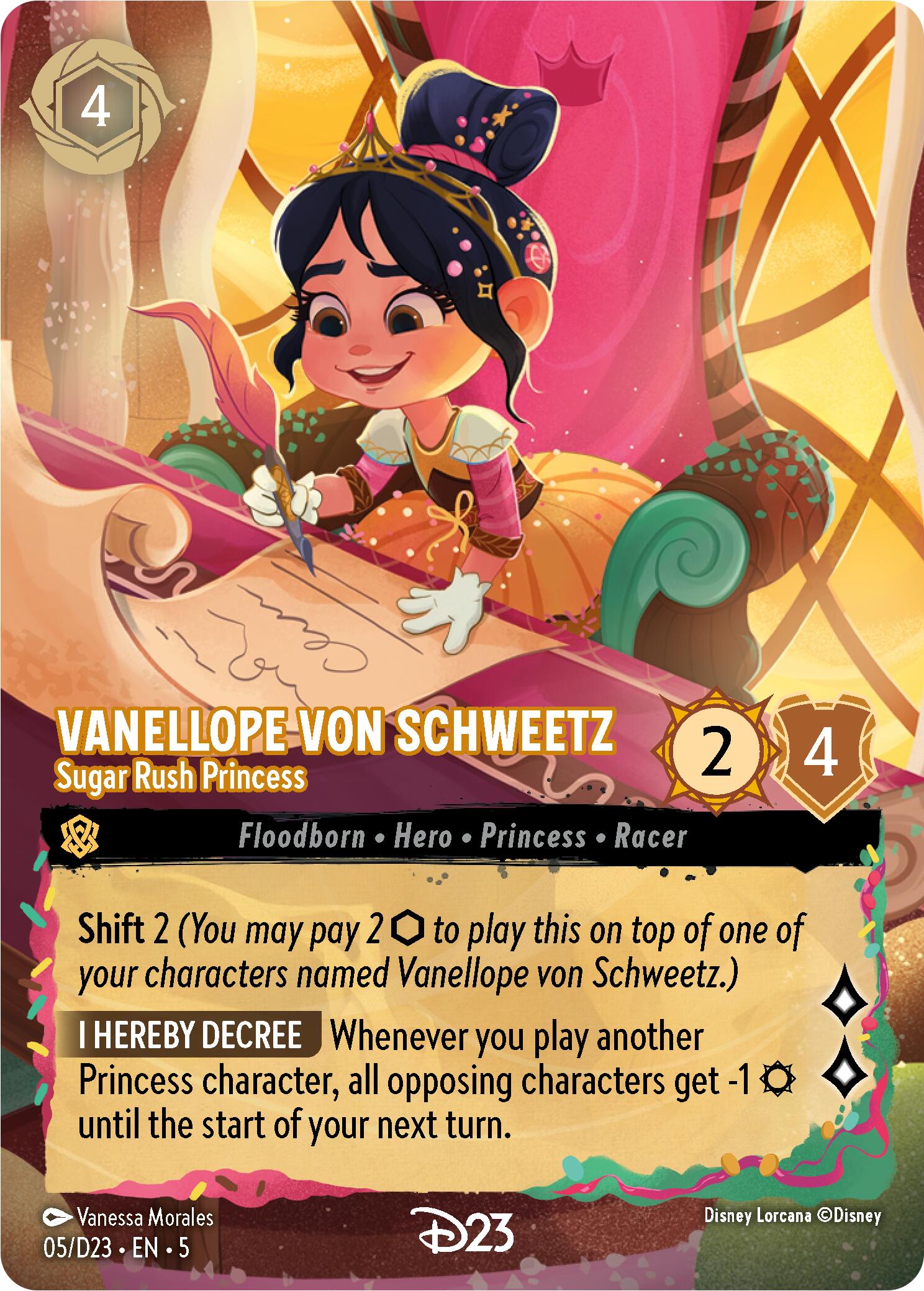 Vanellope von Schweetz - Sugar Rush Princess (5) [D23 Promos] | Yard's Games Ltd