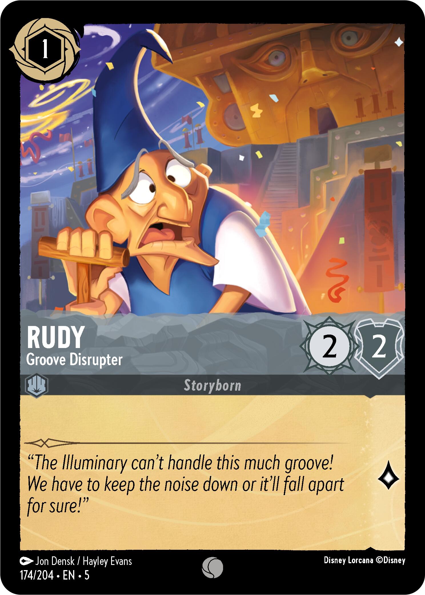 Rudy - Groove Disrupter (174/204) [Shimmering Skies] | Yard's Games Ltd