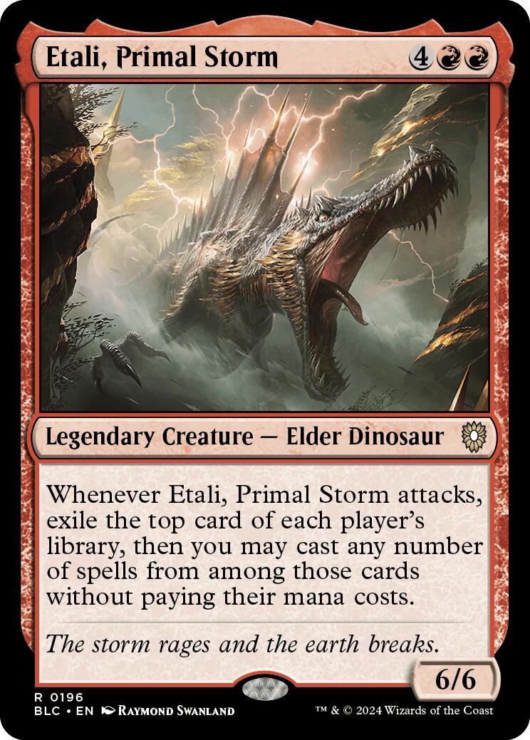 Etali, Primal Storm [Bloomburrow Commander] | Yard's Games Ltd