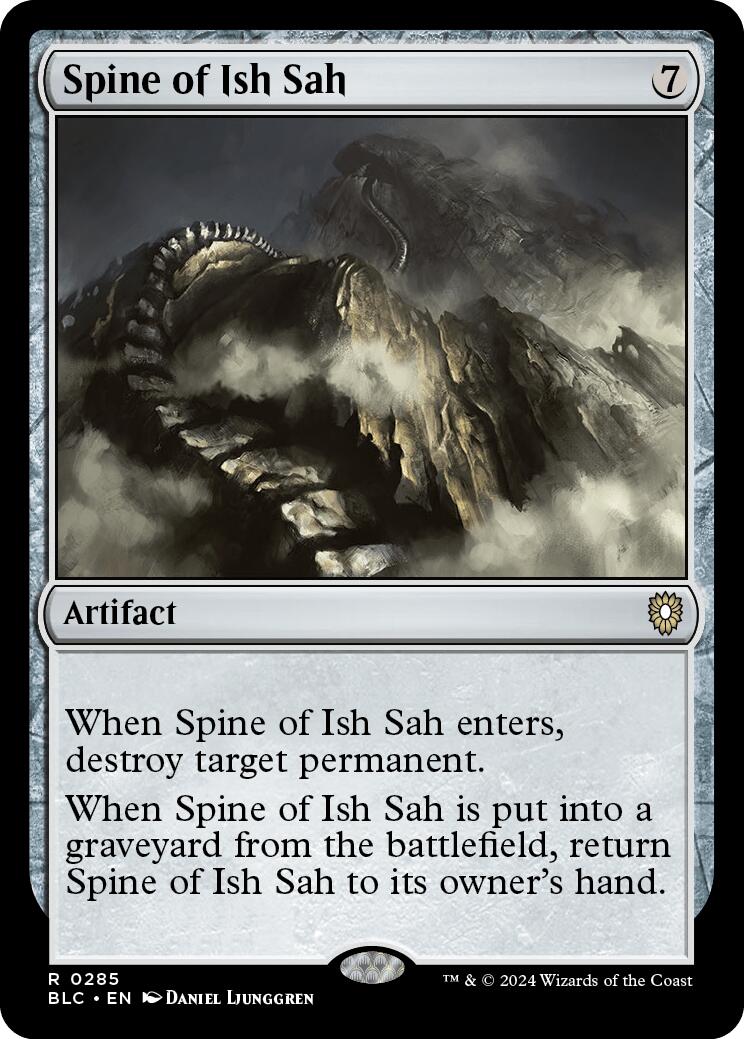 Spine of Ish Sah [Bloomburrow Commander] | Yard's Games Ltd