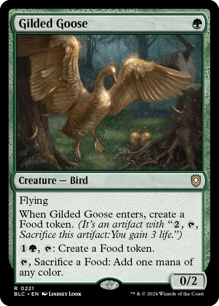 Gilded Goose [Bloomburrow Commander] | Yard's Games Ltd