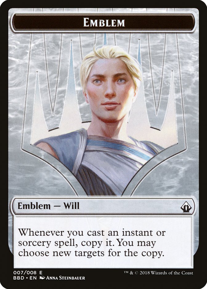 Will Kenrith Emblem [Battlebond Tokens] | Yard's Games Ltd