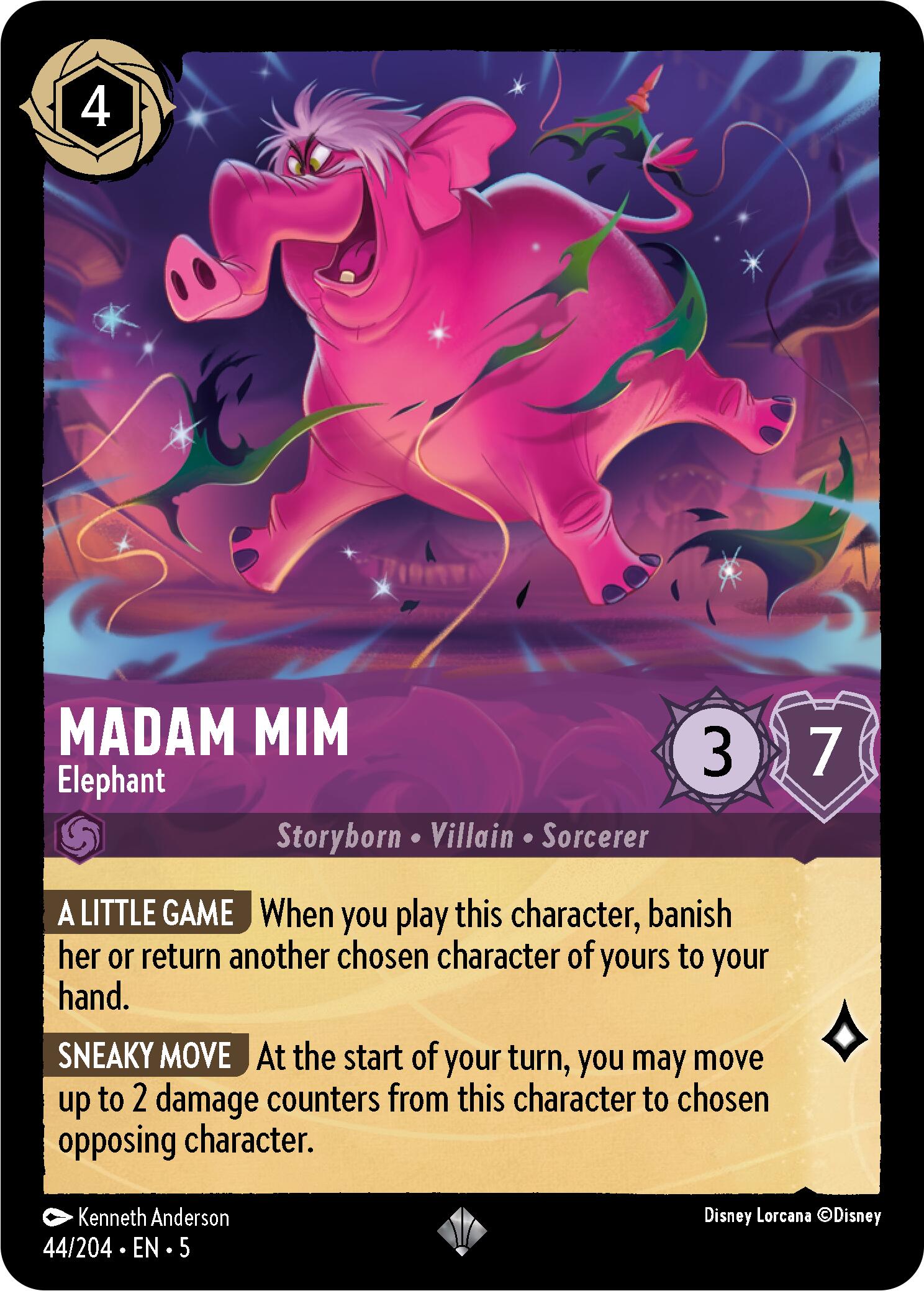 Madam Mim - Elephant (44/204) [Shimmering Skies] | Yard's Games Ltd