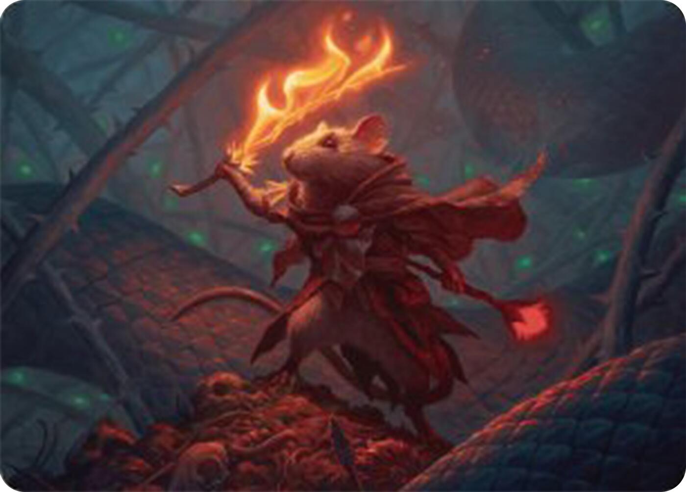 Emberheart Challenger Art Card [Bloomburrow Art Series] | Yard's Games Ltd