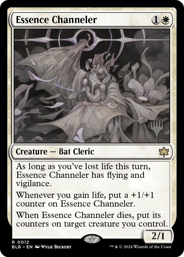 Essence Channeler (Promo Pack) [Bloomburrow Promos] | Yard's Games Ltd