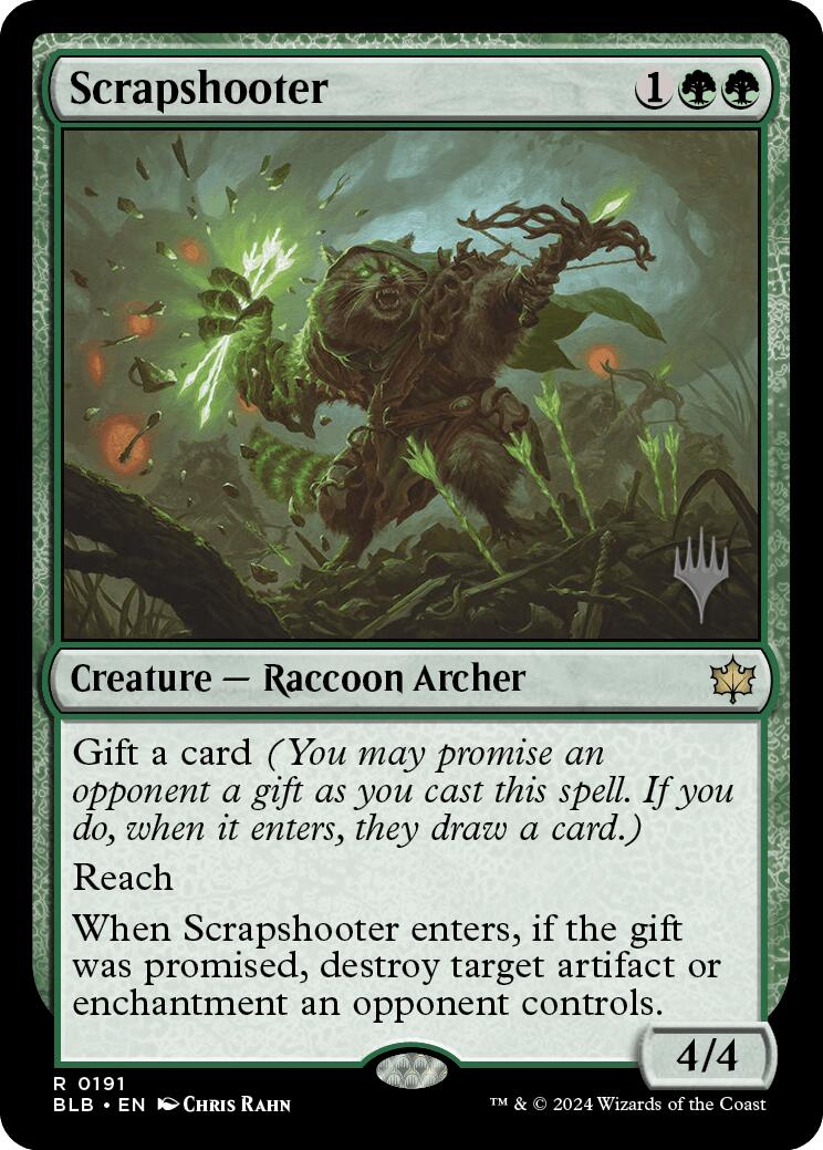 Scrapshooter (Promo Pack) [Bloomburrow Promos] | Yard's Games Ltd