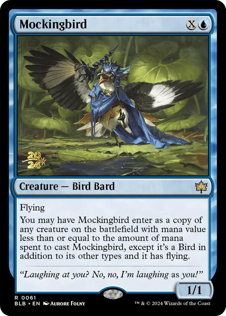 Mockingbird [Bloomburrow Prerelease Promos] | Yard's Games Ltd