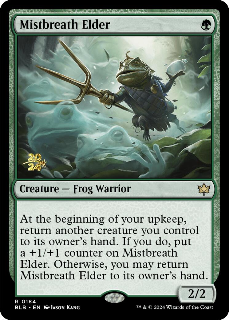 Mistbreath Elder [Bloomburrow Prerelease Promos] | Yard's Games Ltd