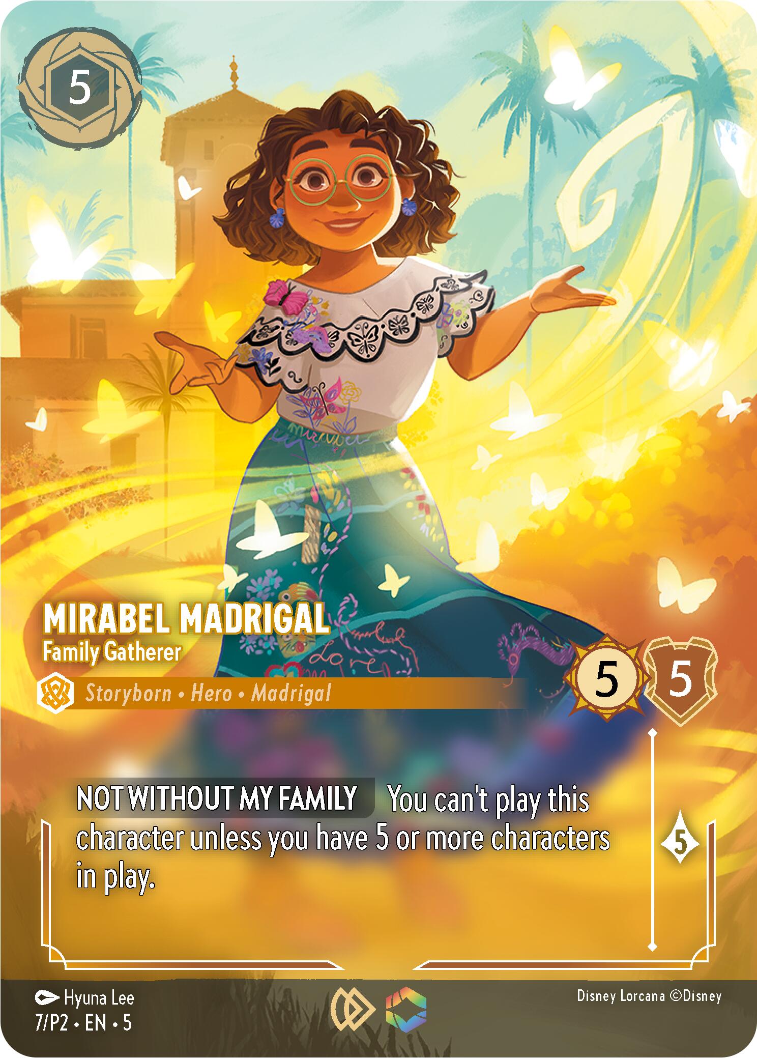 Mirabel Madrigal - Family Gatherer (Store Championship) (7) [Promo Cards] | Yard's Games Ltd