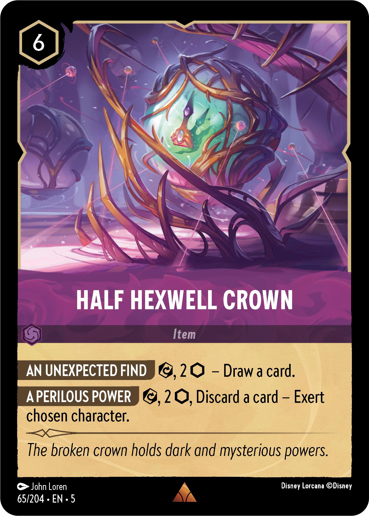 Half Hexwell Crown (65/204) [Shimmering Skies] | Yard's Games Ltd