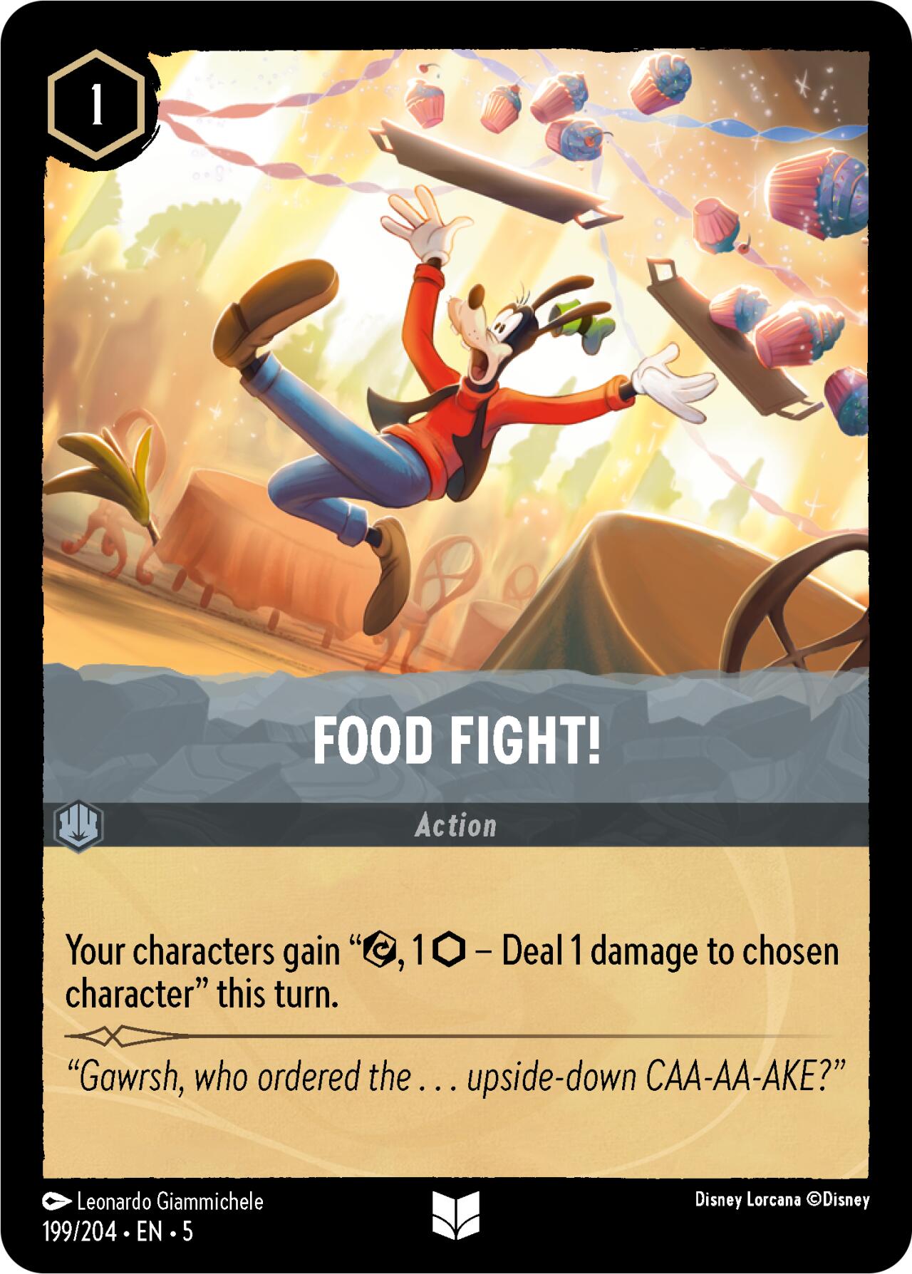 Food Fight! (199/204) [Shimmering Skies] | Yard's Games Ltd