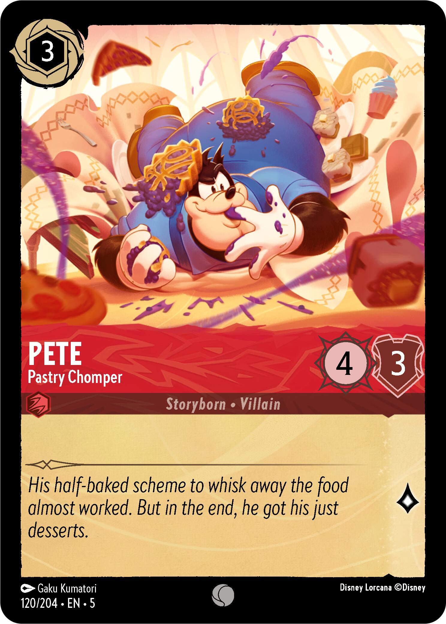 Pete - Pastry Chomper (120/204) [Shimmering Skies] | Yard's Games Ltd