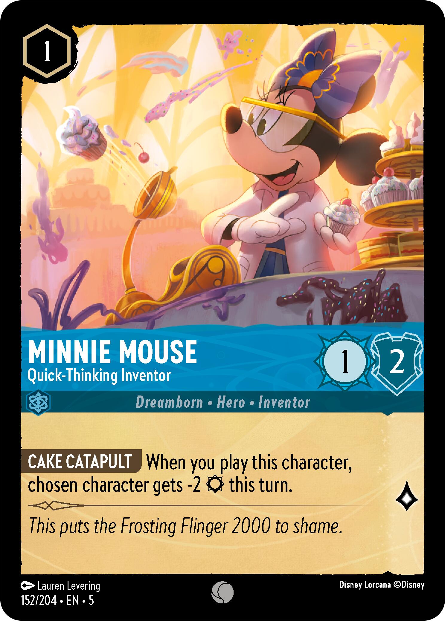 Minnie Mouse - Quick-Thinking Inventor (152/204) [Shimmering Skies] | Yard's Games Ltd