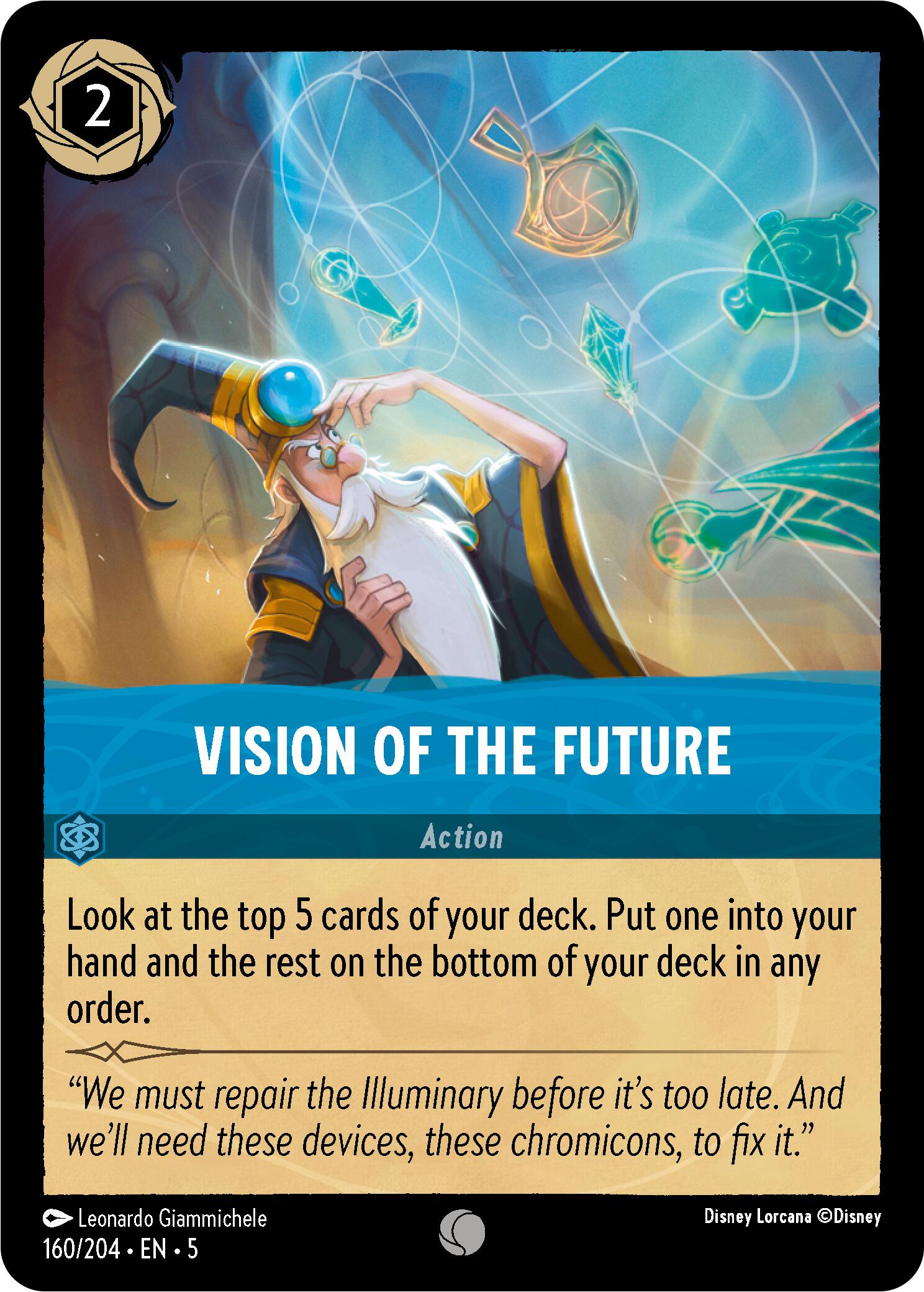 Vision of the Future (160/204) [Shimmering Skies] | Yard's Games Ltd