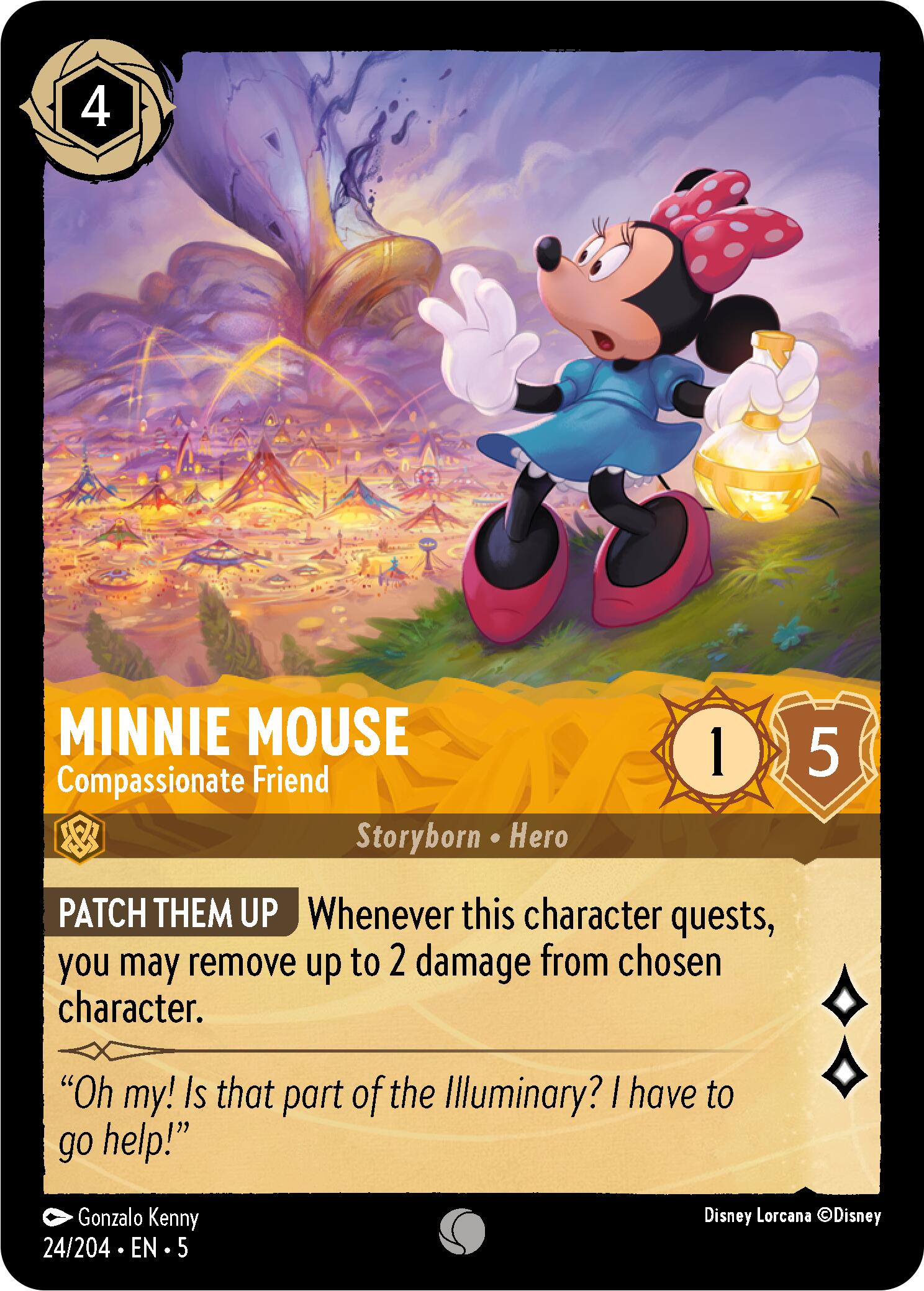 Minnie Mouse - Compassionate Friend (24/204) [Shimmering Skies] | Yard's Games Ltd