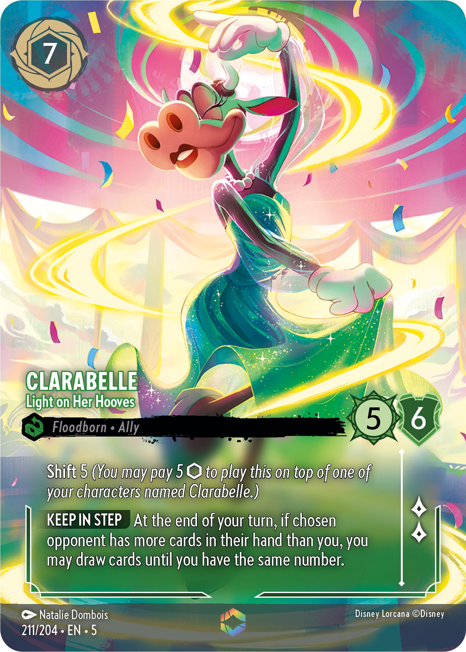 Clarabelle - Light on Her Hooves (Enchanted) (211/204) [Shimmering Skies] | Yard's Games Ltd