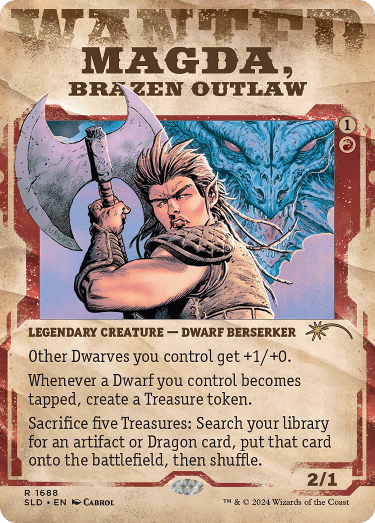 Magda, Brazen Outlaw [Secret Lair Drop Series] | Yard's Games Ltd