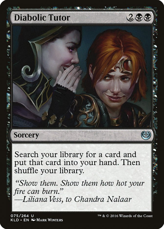 Diabolic Tutor [Kaladesh] | Yard's Games Ltd