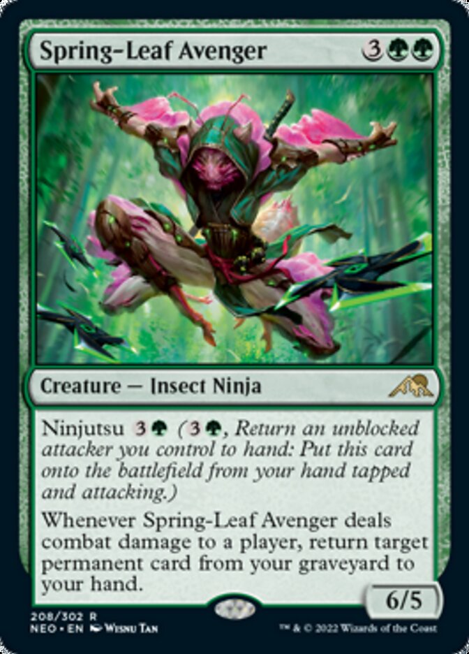 Spring-Leaf Avenger [Kamigawa: Neon Dynasty] | Yard's Games Ltd