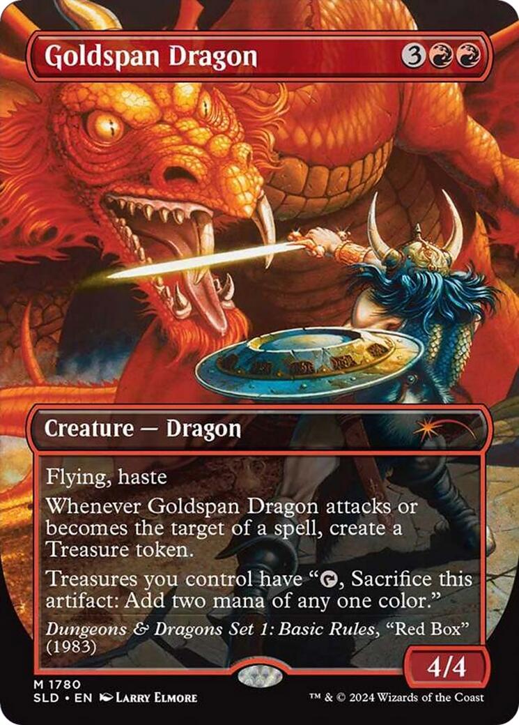 Goldspan Dragon [Secret Lair Drop Series] | Yard's Games Ltd