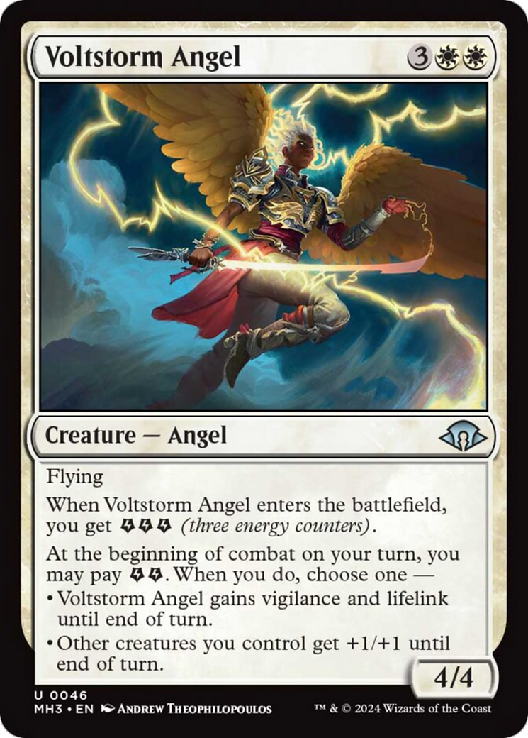 Voltstorm Angel [Modern Horizons 3] | Yard's Games Ltd