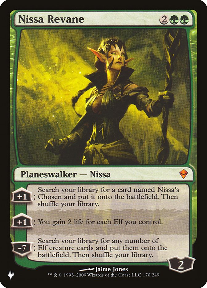 Nissa Revane [The List] | Yard's Games Ltd