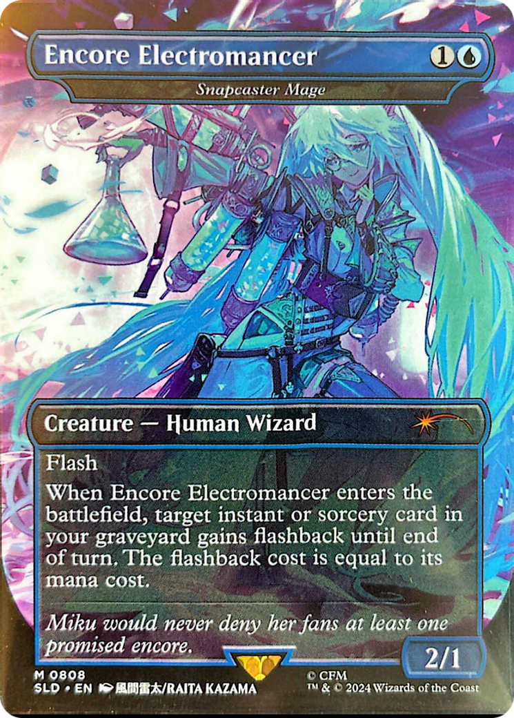 Encore Electromancer - Snapcaster Mage [Secret Lair Drop Series] | Yard's Games Ltd