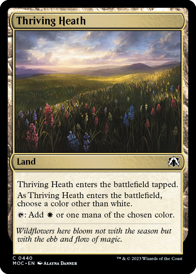 Thriving Heath [March of the Machine Commander] | Yard's Games Ltd