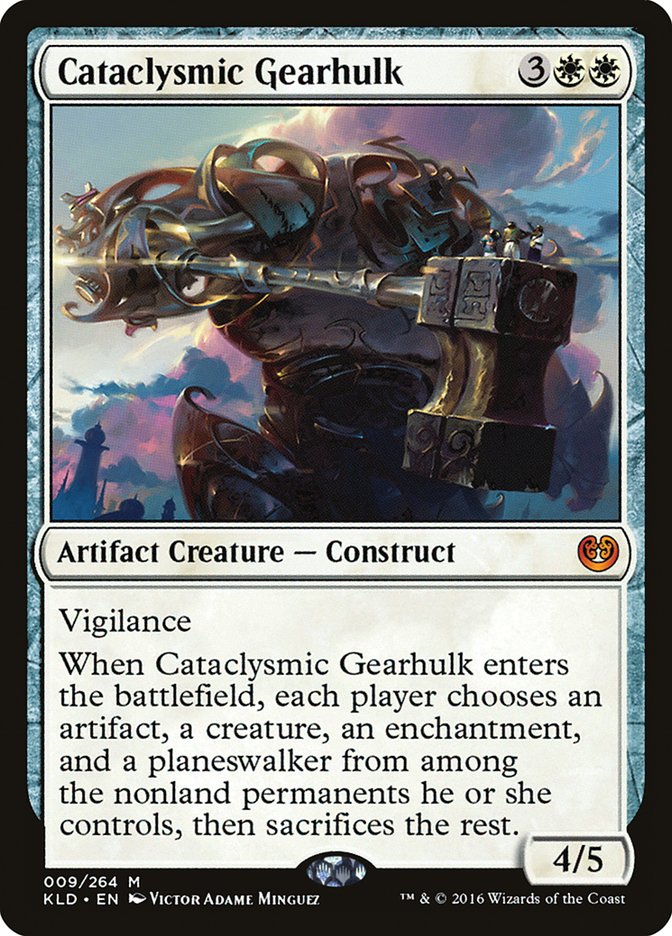 Cataclysmic Gearhulk [Kaladesh] | Yard's Games Ltd