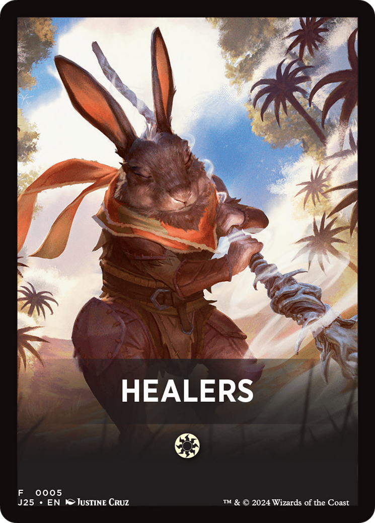 Healers Theme Card [Foundations Jumpstart Front Cards] | Yard's Games Ltd