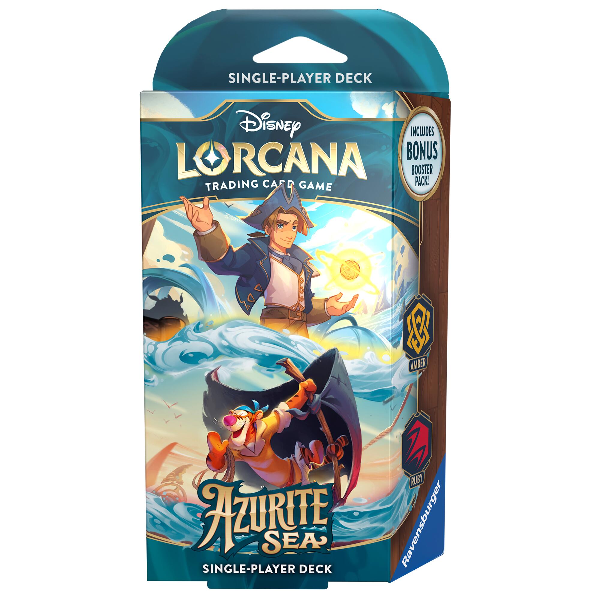 Azurite Sea - Starter Deck (Amber & Ruby) | Yard's Games Ltd