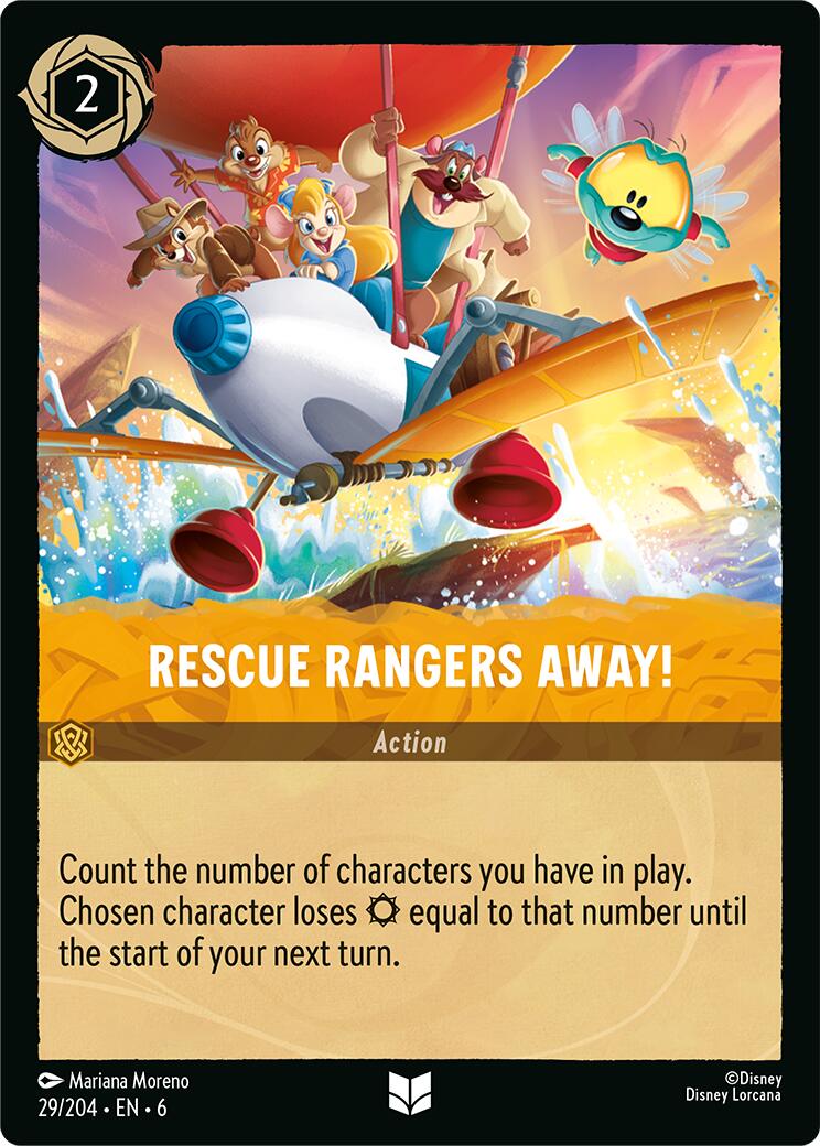 Rescue Rangers Away! (29/204) [Azurite Sea] | Yard's Games Ltd