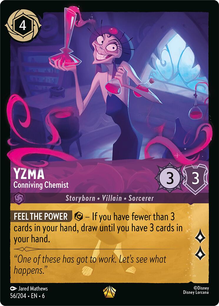 Yzma - Conniving Chemist (56/204) [Azurite Sea] | Yard's Games Ltd